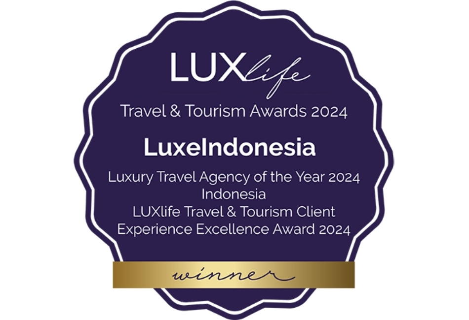 Luxury Life Award logo for LuxeIndonesia bespoke travel experiences