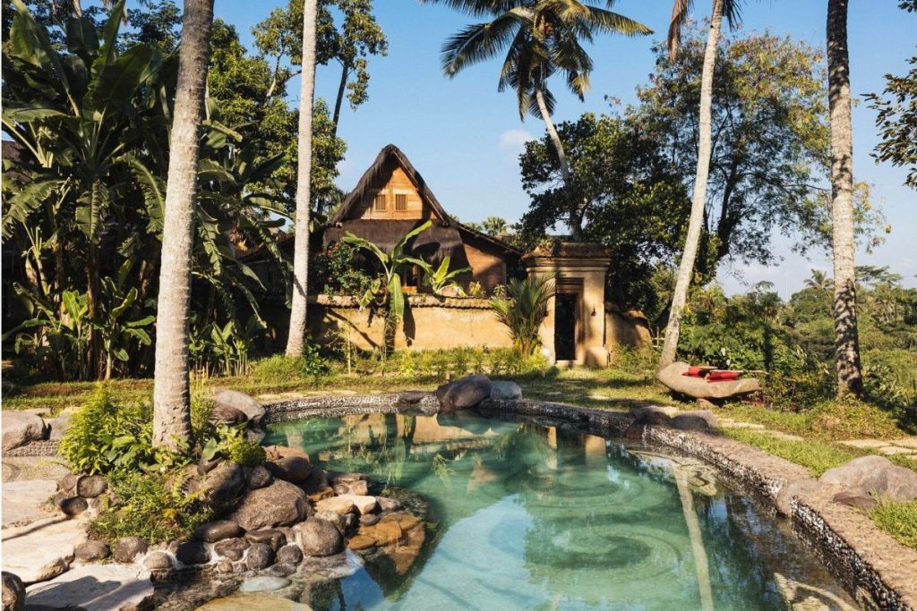 Bamboo lodge in Bambu Indah