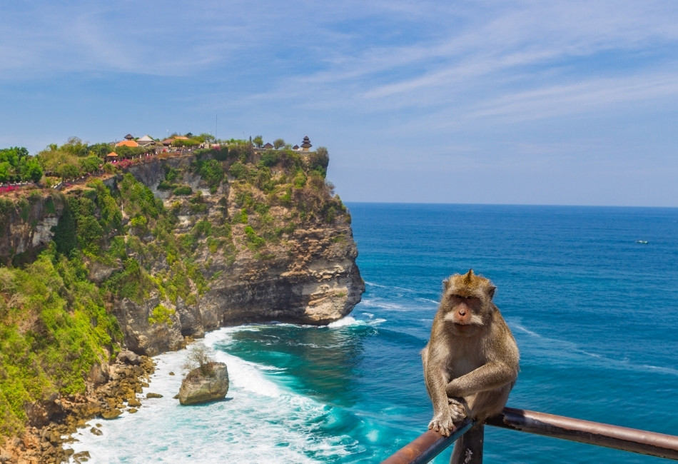 Uluwatu temple Bali Indonesia.