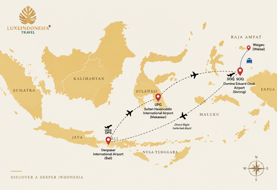 How to Get to Raja Ampat: Complete Route Guide for Travellers (2026)